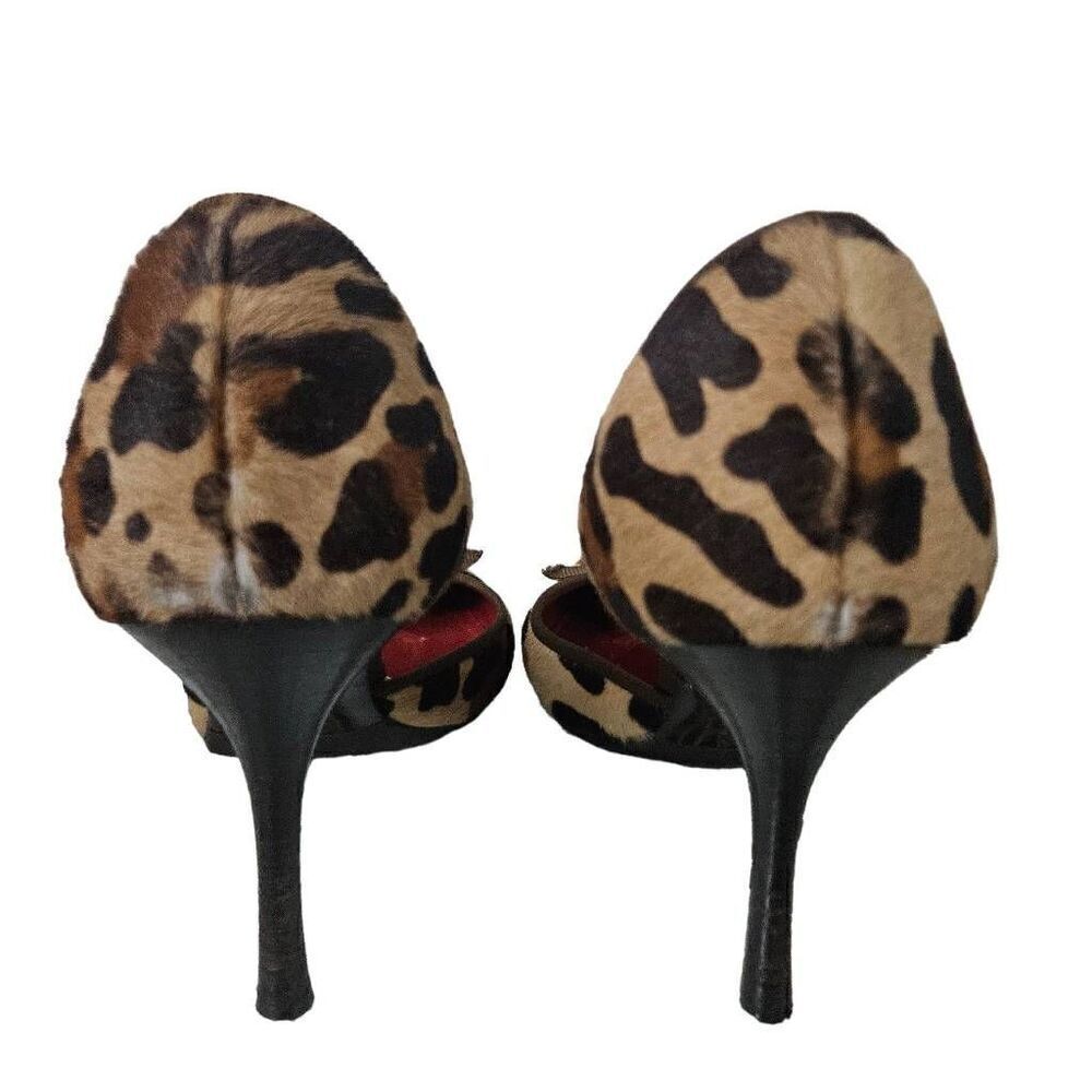 Celine pointed toes Leopard print - Picture 8 of 11
